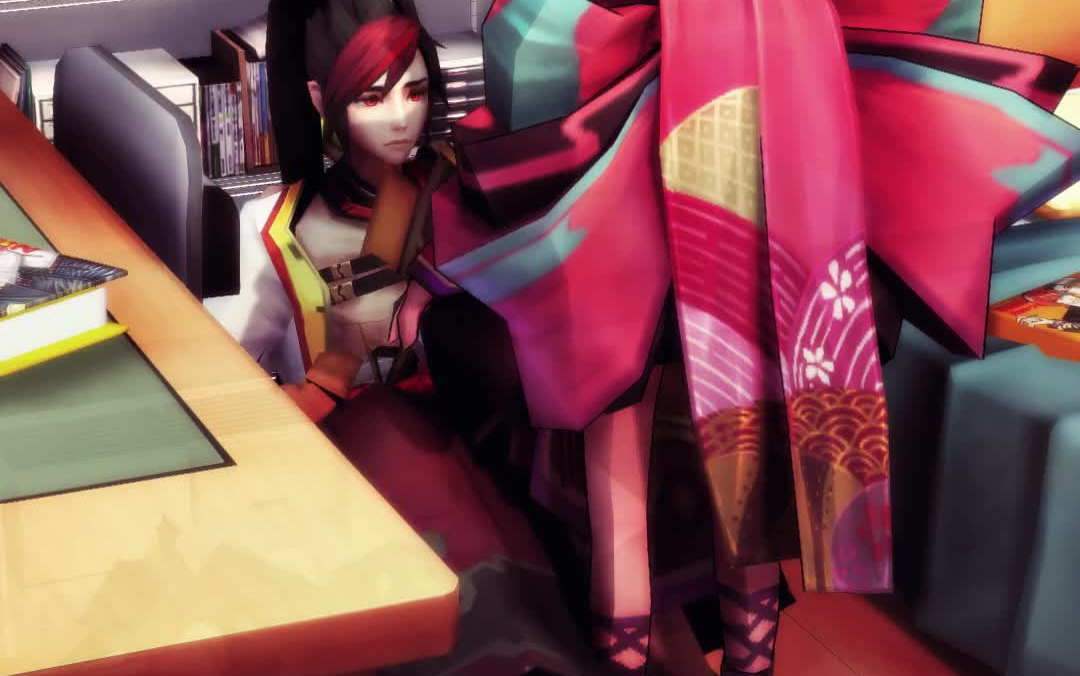 【阴阳师mmd】源博雅背地找女人?【源博雅x神乐】