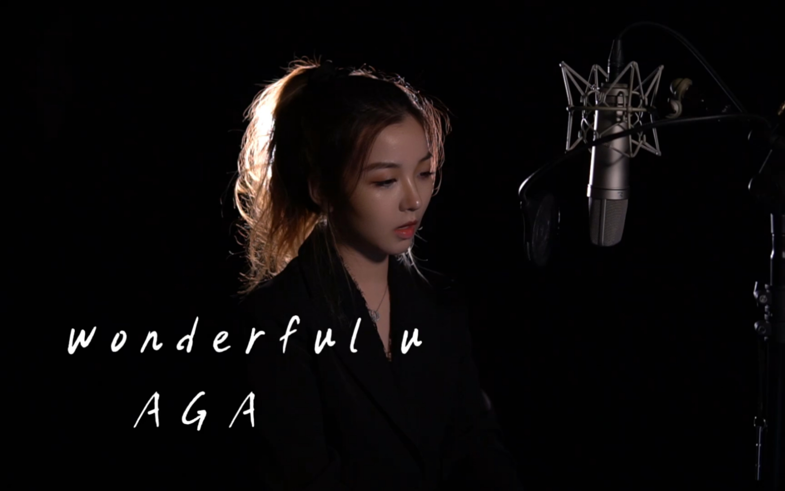 [图]《wonderful u》 cover ｜ 你想听的开口跪