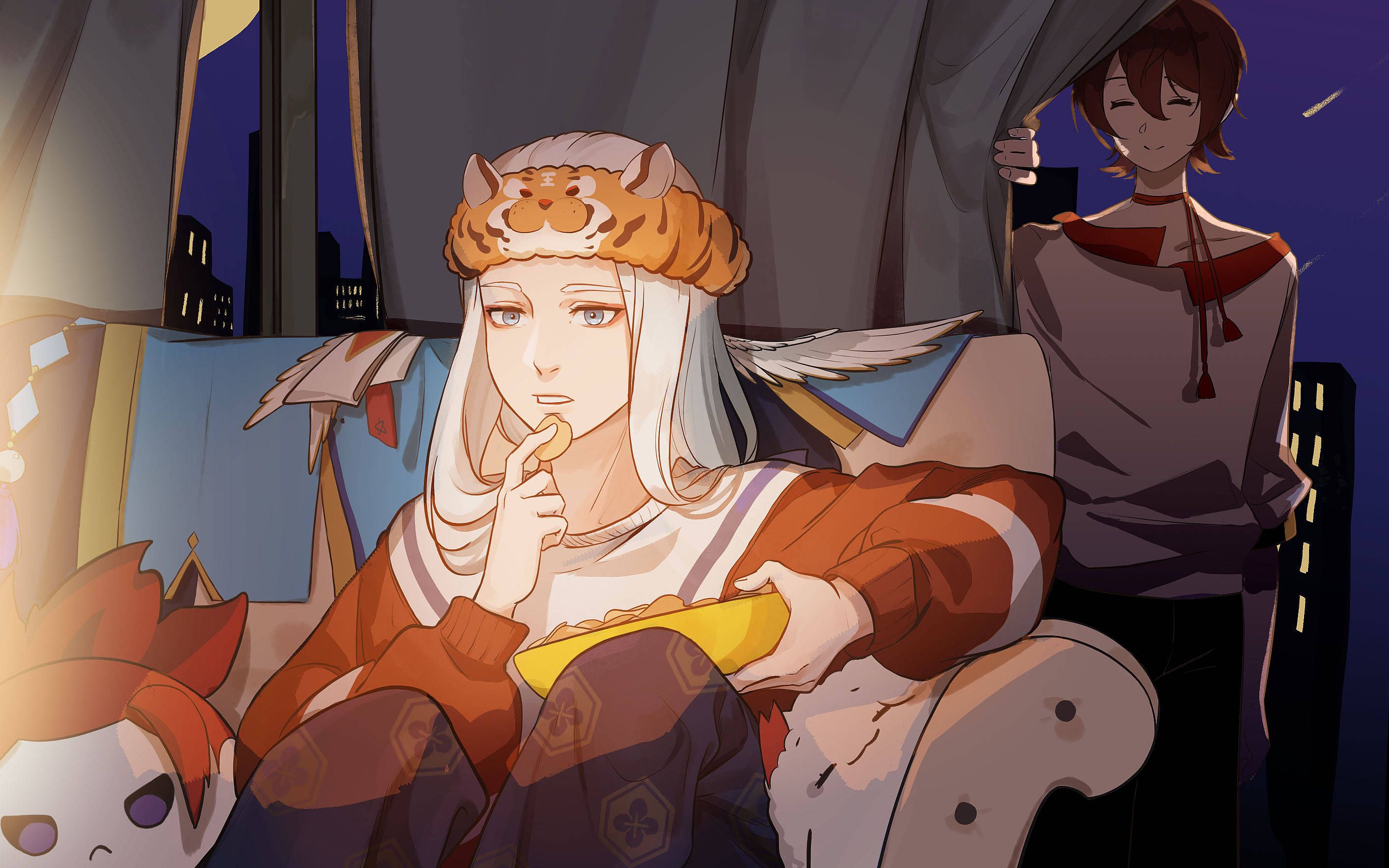 【阴阳师】晴明×鬼童丸:猜猜我是谁?