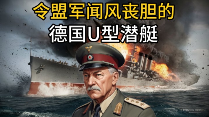 二战时期令盟军闻风丧胆的德国U型潜艇,德国U型潜艇到底有多厉害?惊人的数据揭秘!哔哩哔哩bilibili