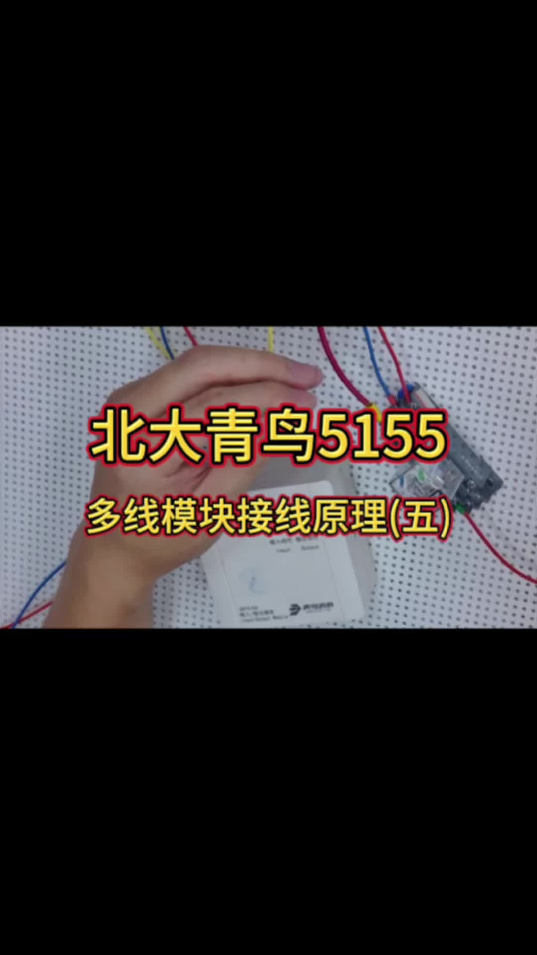 5155模块接线图实物图片