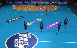 Download Video: Steam游戏手球17玩一场比赛，游戏英文名称Handball 17