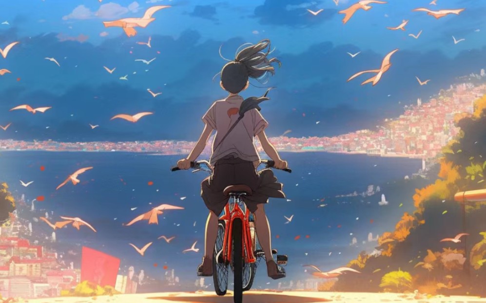 新海诚的画风从来不让人失望