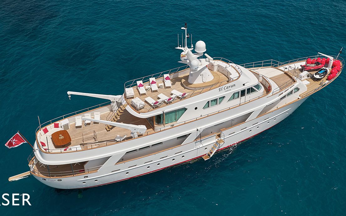 [图]EL CARAN I 39M 128' - Benetti