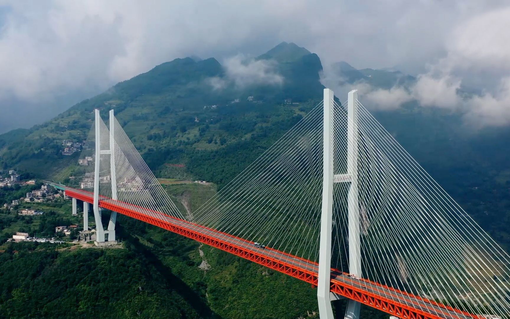 贵州北盘江大桥全景图片