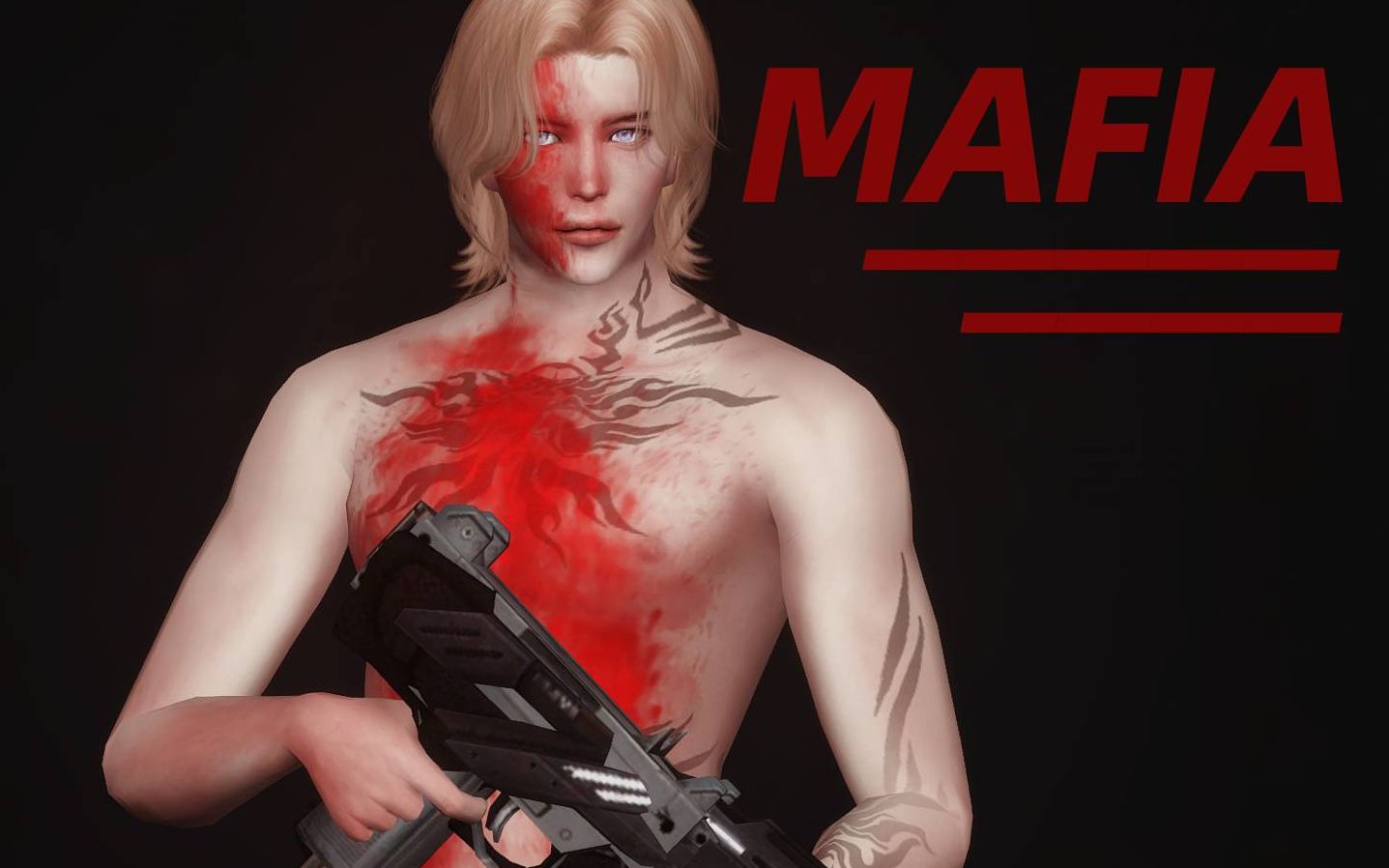 【luxiem×sims4】mafia マフィア for my boss|附boss纹身分享