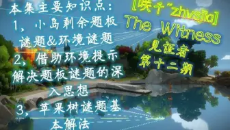 The Witness 风车废墟 手把手教程 哔哩哔哩 Bilibili