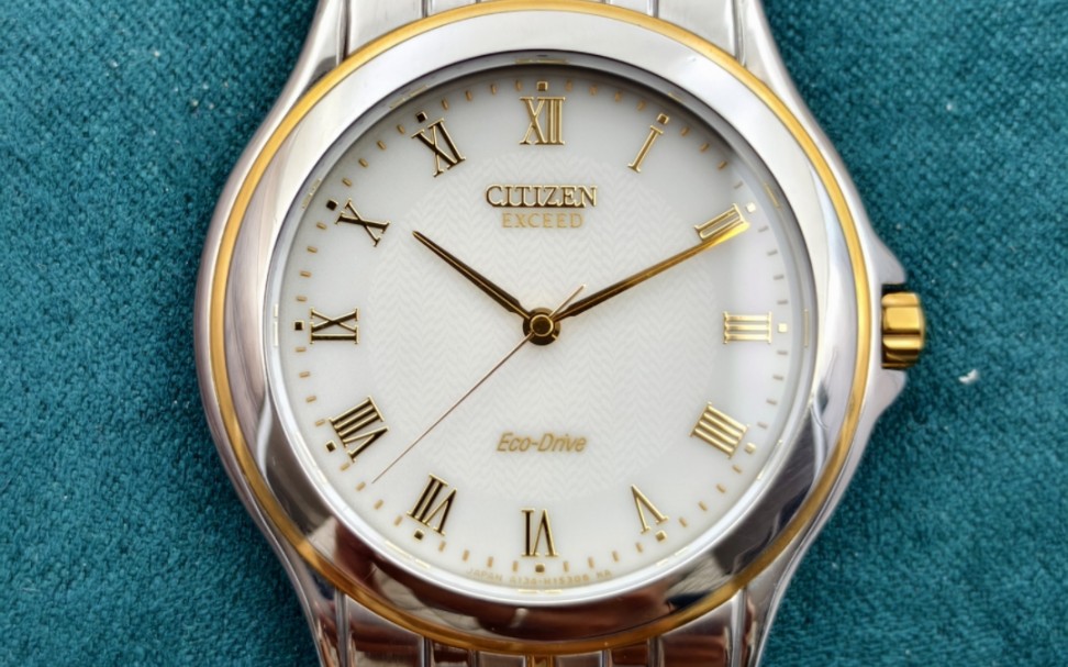 西铁城exceed高端薄款光动能手表