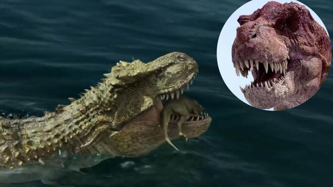被夸张到12米的特暴龙,还会水下功夫,《韩半岛的恐龙》盘点
