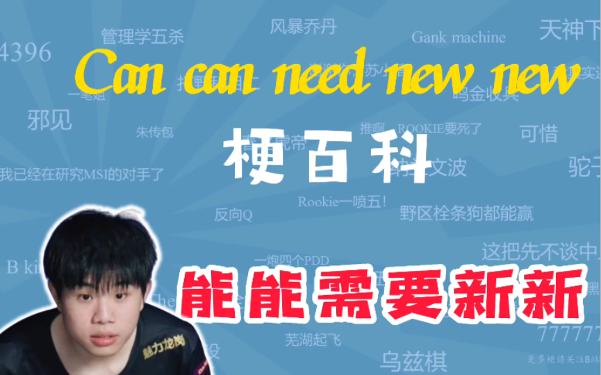 Can can need new new是什么梗?【梗百科】【Photic莫欺少年短】