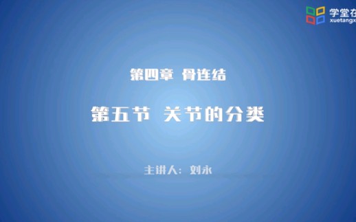 运动解剖学骨连结关节的分类哔哩哔哩bilibili