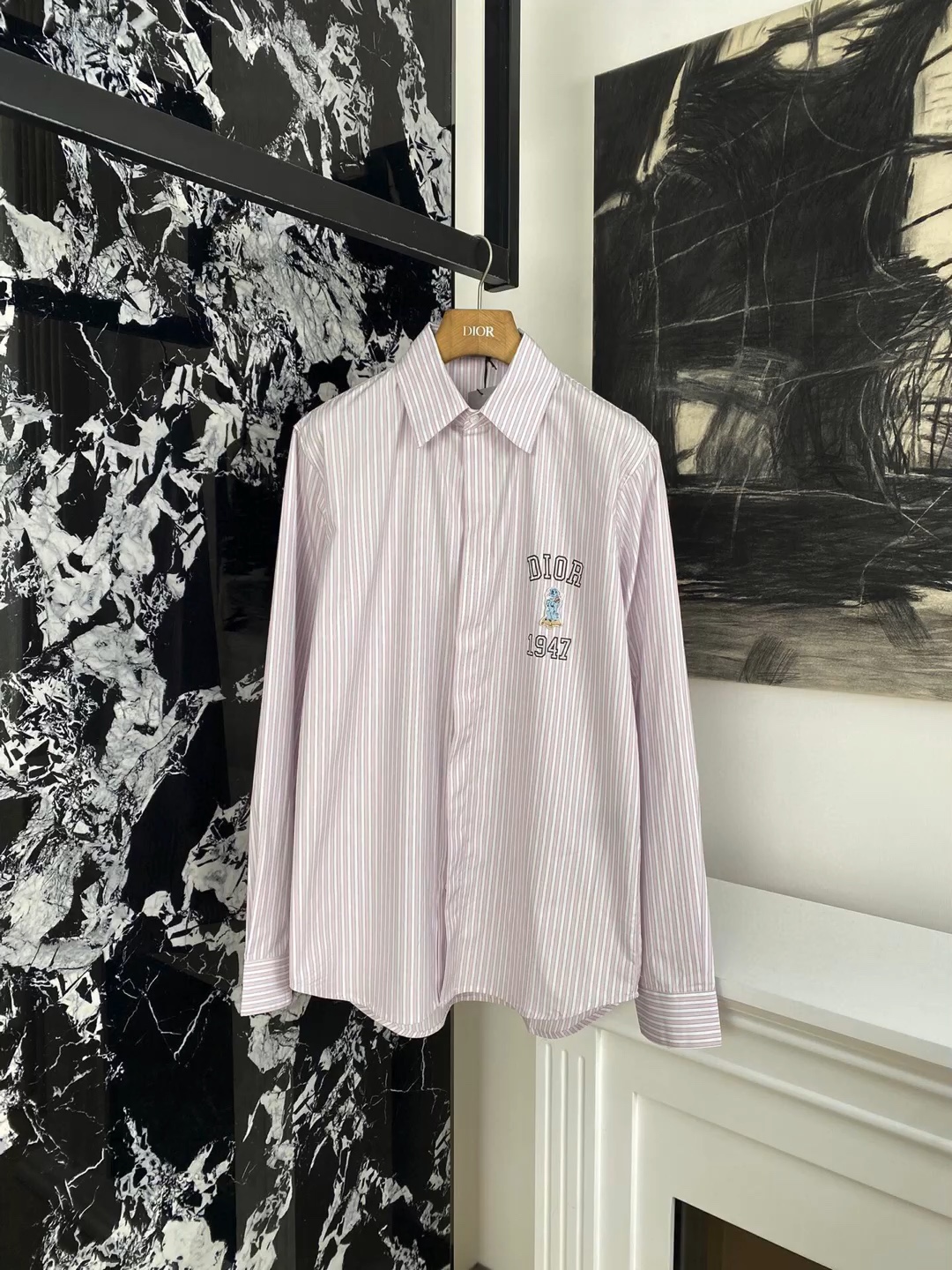 说一下高仿dior迪奥条纹衬衫
