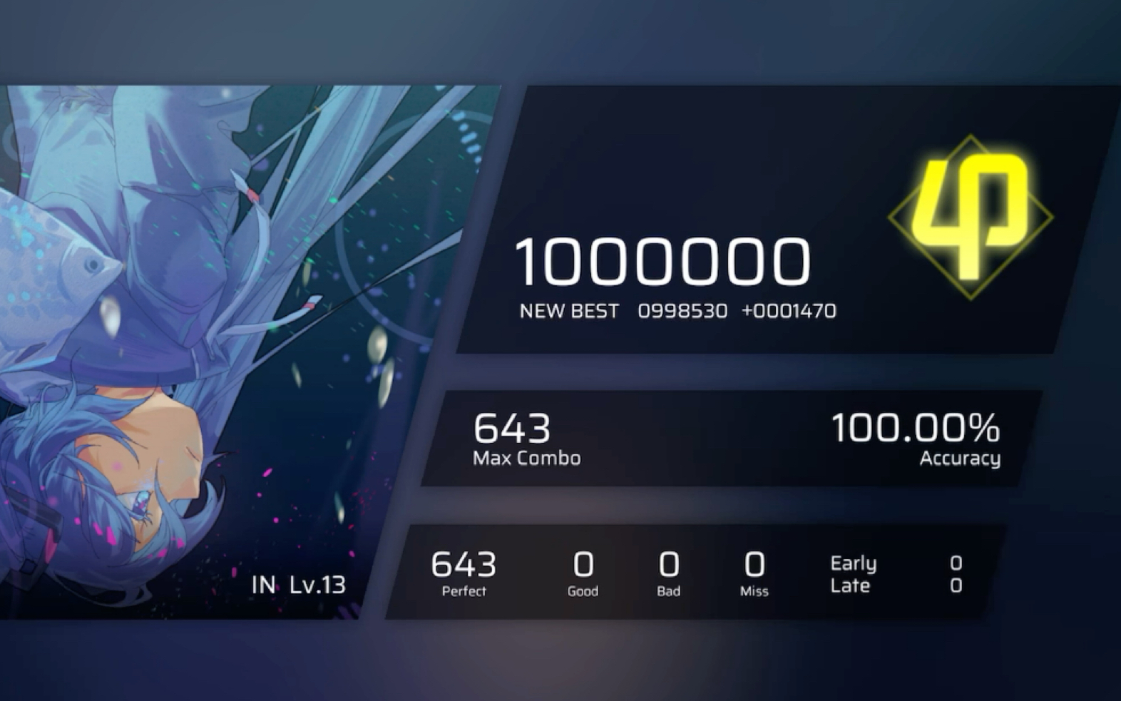 【phigros】water in lv.13φall prefect!(锁屏可玩!)a-39/沙包p