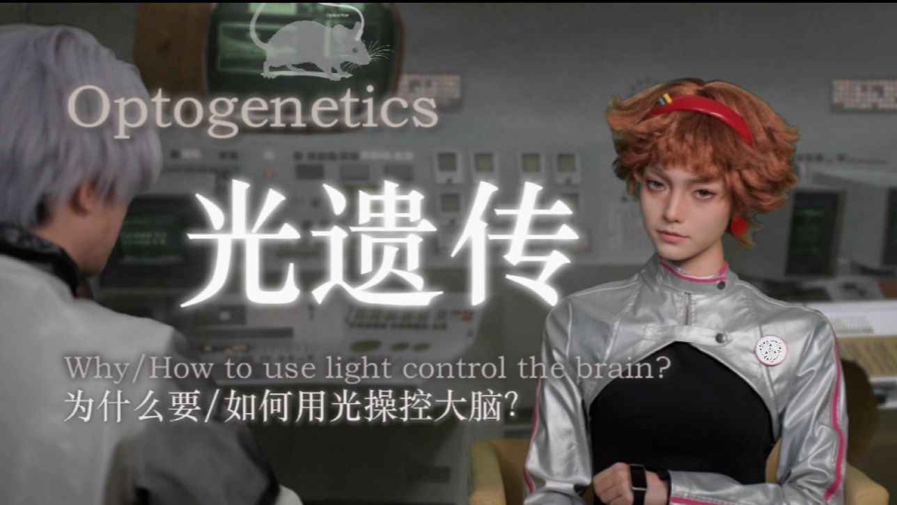 用光操控大脑？获得诺贝尔奖的光遗传学，让小鼠一秒暴走！【装Biologists——】