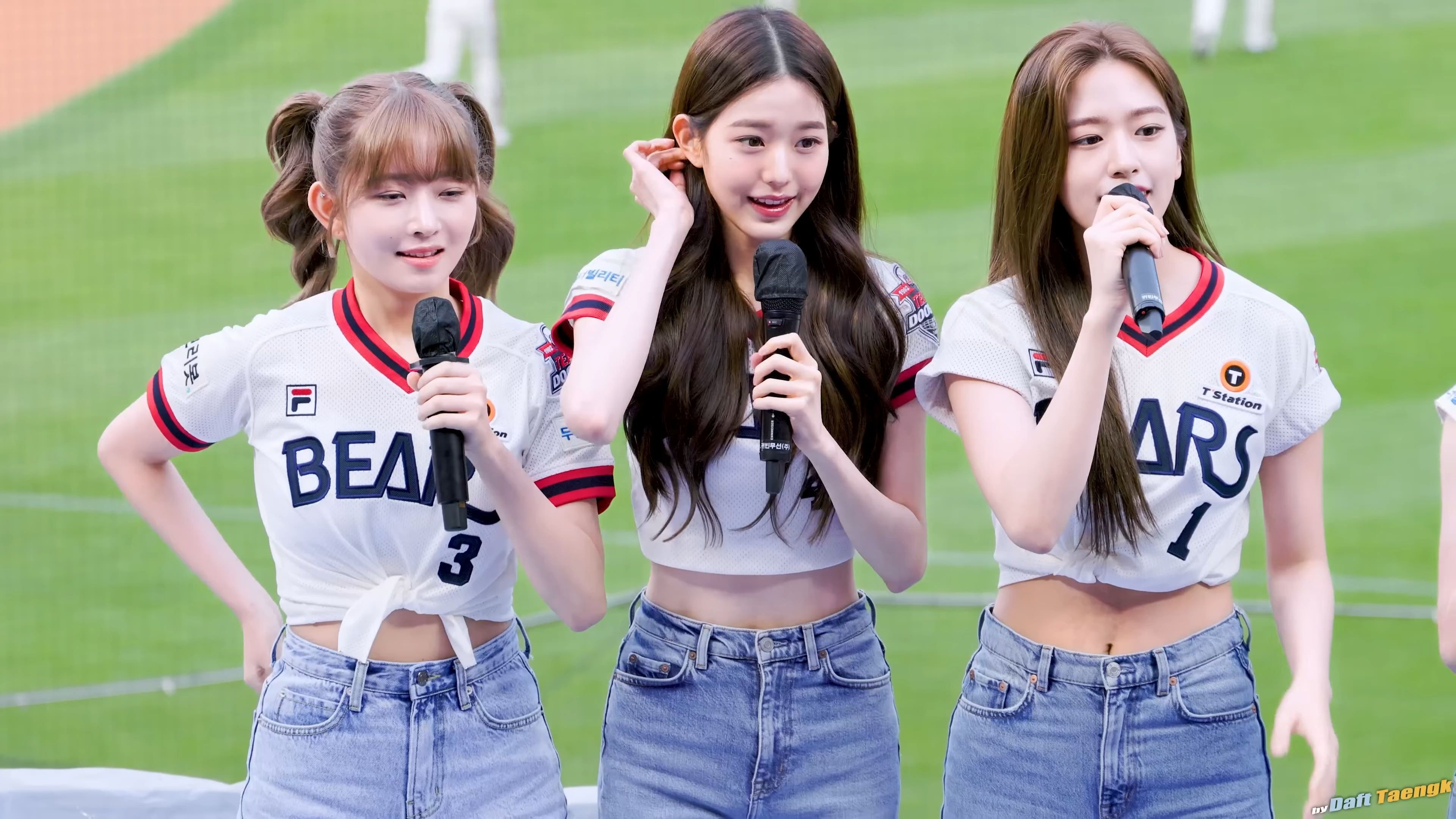 【4K】220619 张员瑛 'LOVE DIVE' | 斗山熊队开球式 | FANCAM