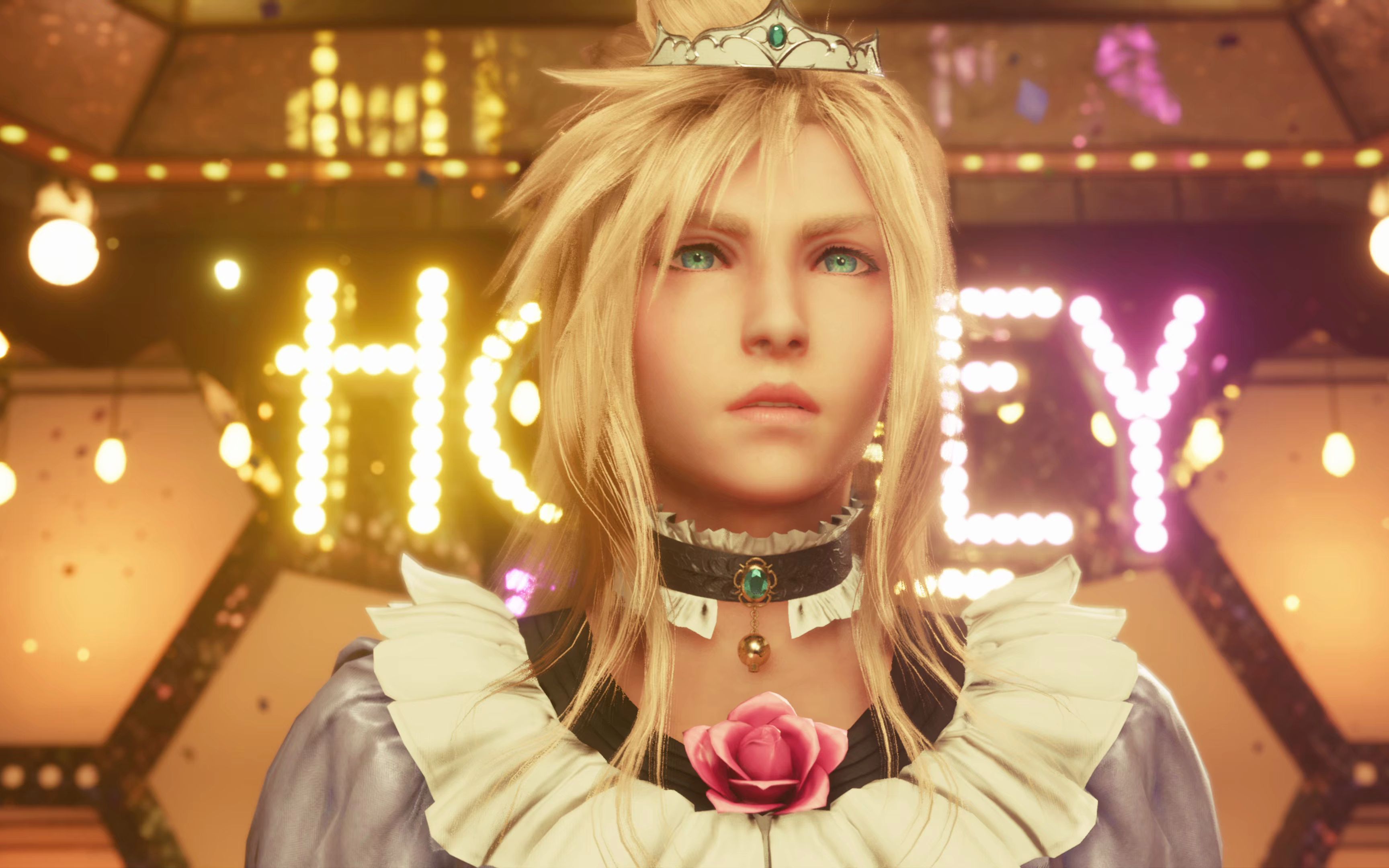 【最终幻想7】克劳德女装