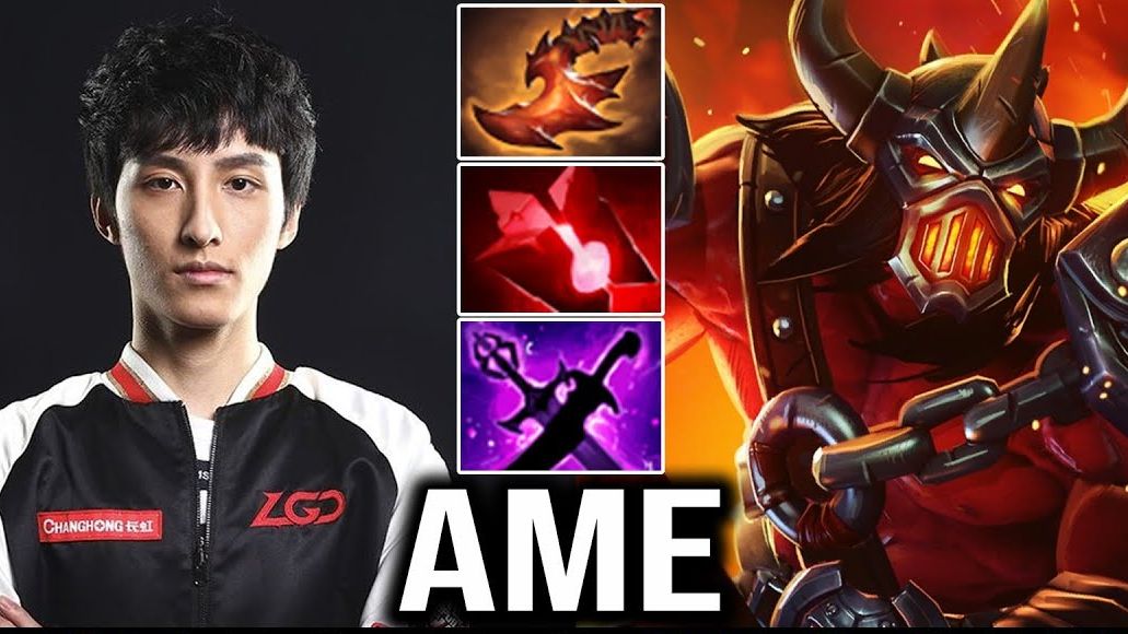 xg.ame斧王,第一视角完整录像【dota2】