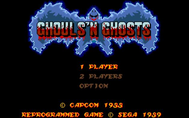 [图]MD世嘉SEGA自制通关流程（一周目+二周目）-大魔界村（Ghouls 'n Ghosts ）