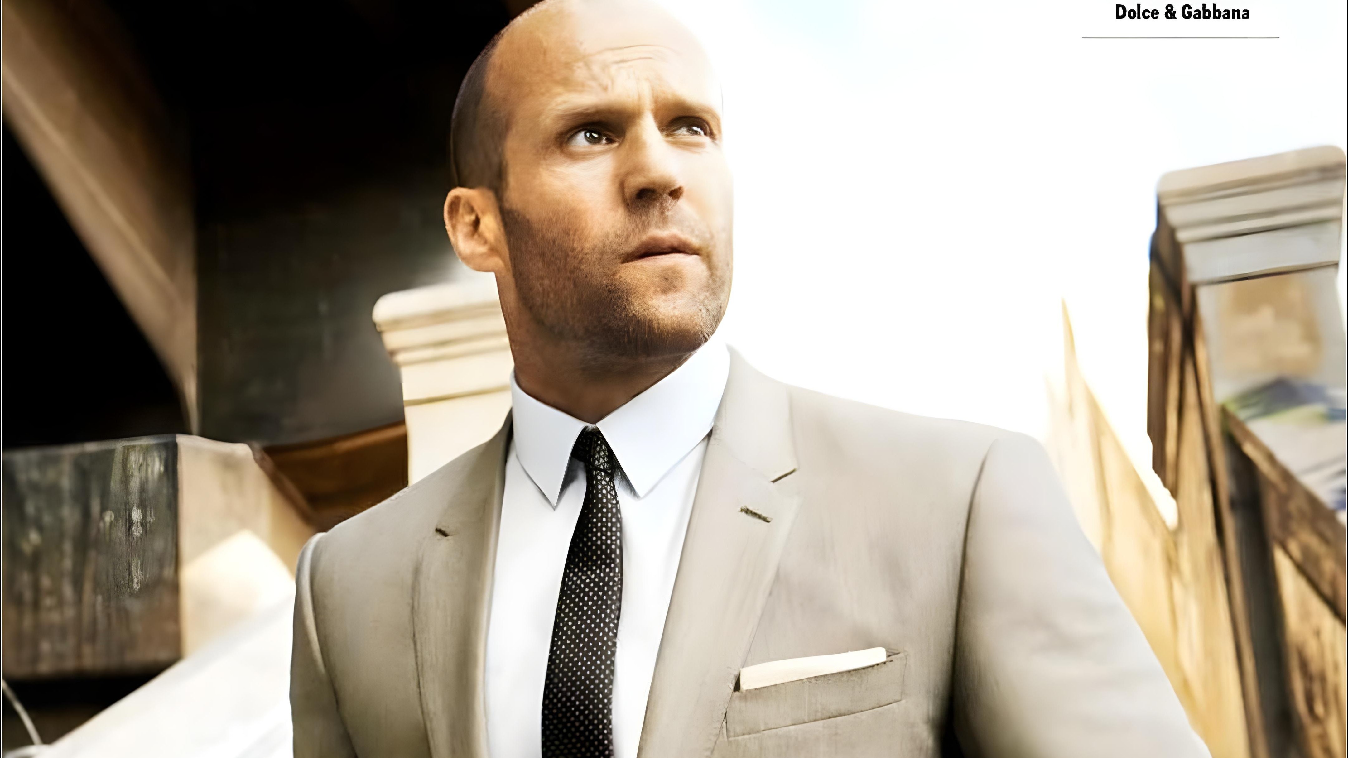 杰森斯坦森电影敢死队精彩动作打戏集锦,最帅最能打的光头我只认这