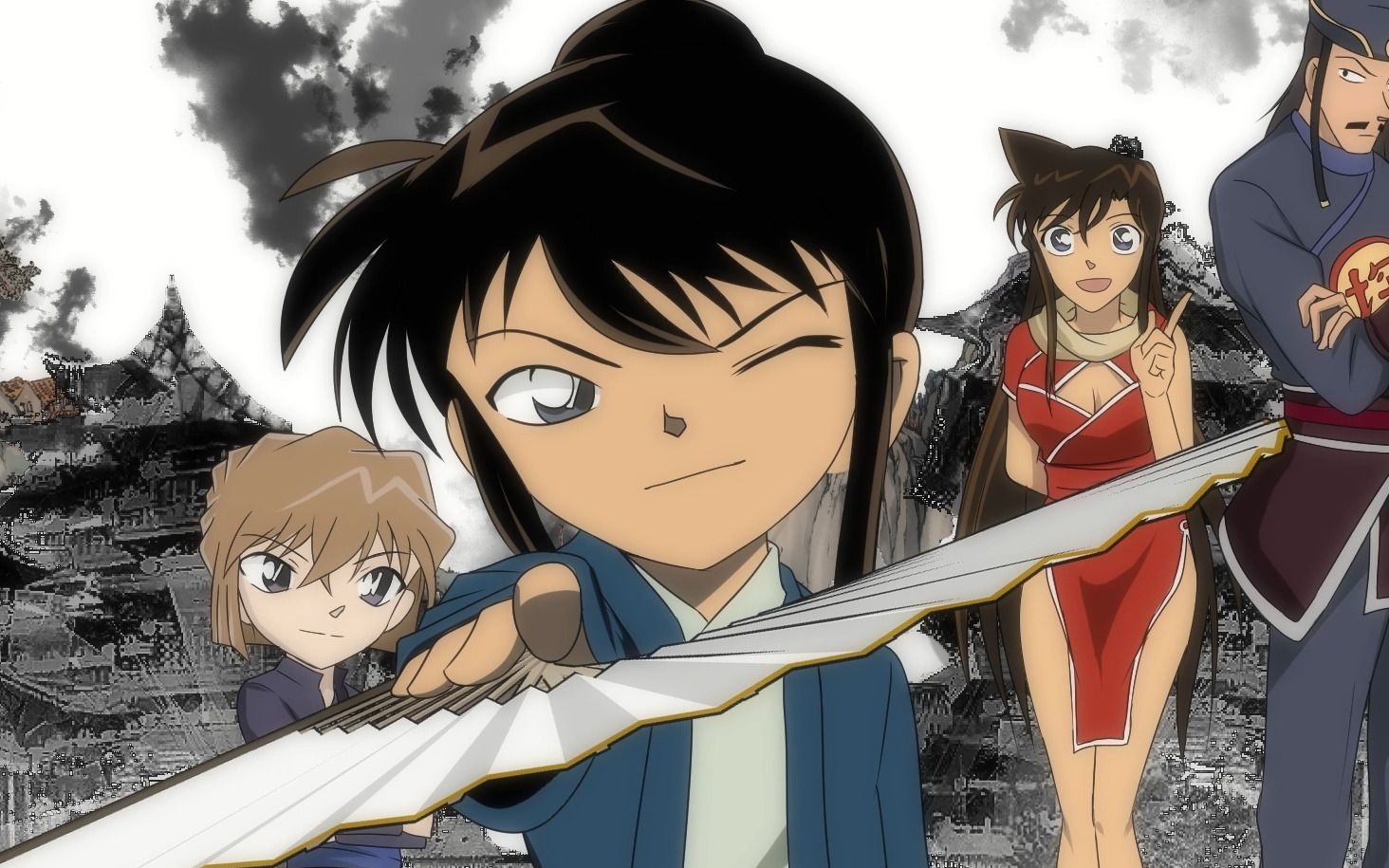 如果名侦探柯南是古装武侠动画