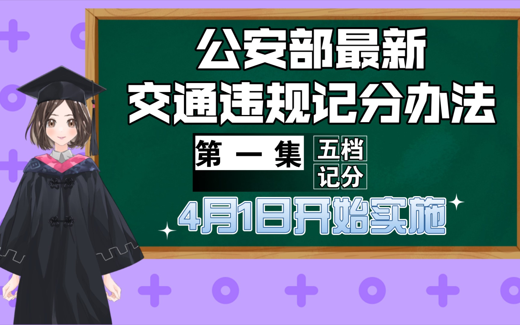 [图]《道路交通安全违法行为记分管理办法》第一集