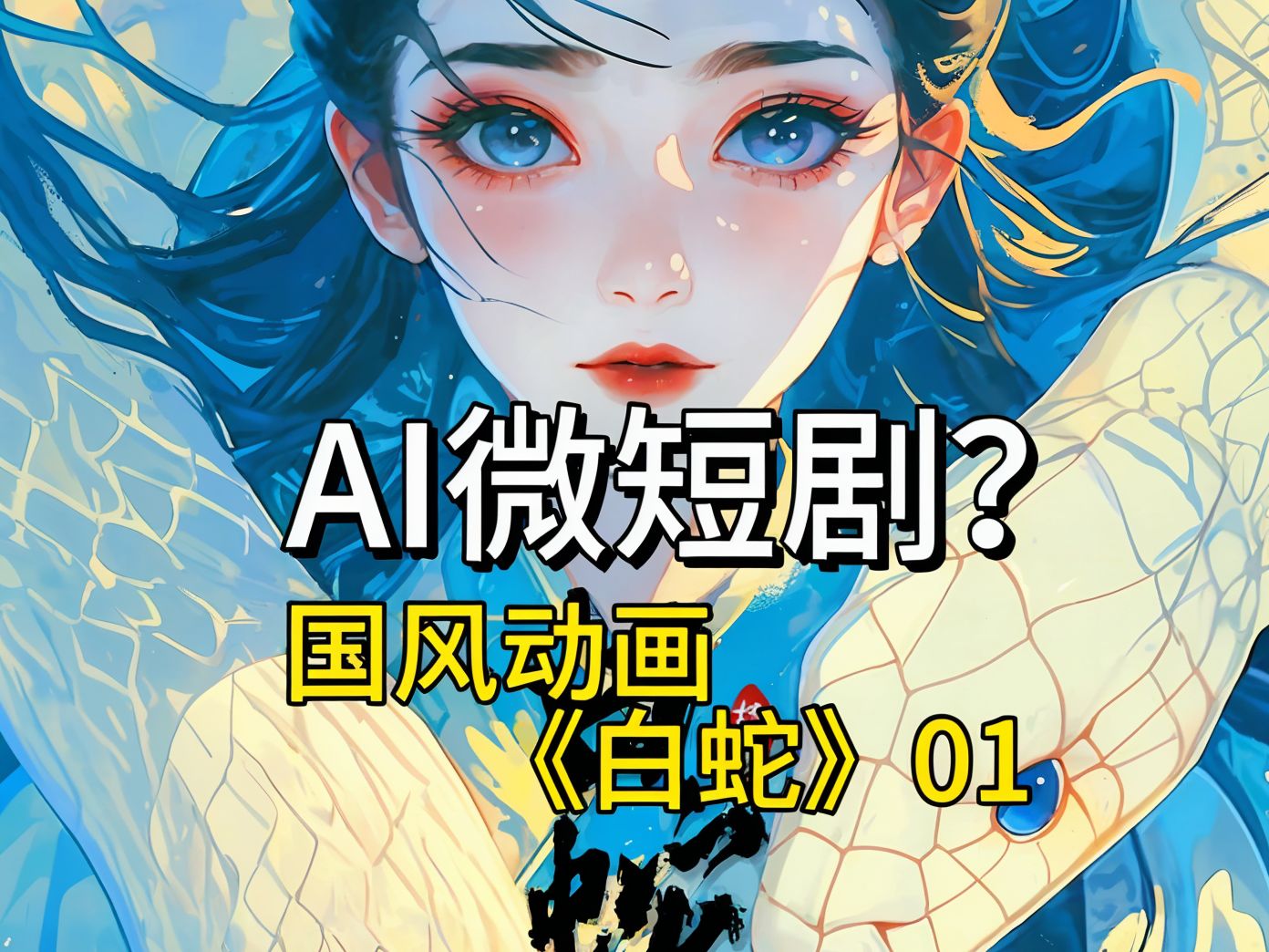 《白蛇》01——我用AI做了一部国风动画微短剧哔哩哔哩bilibili