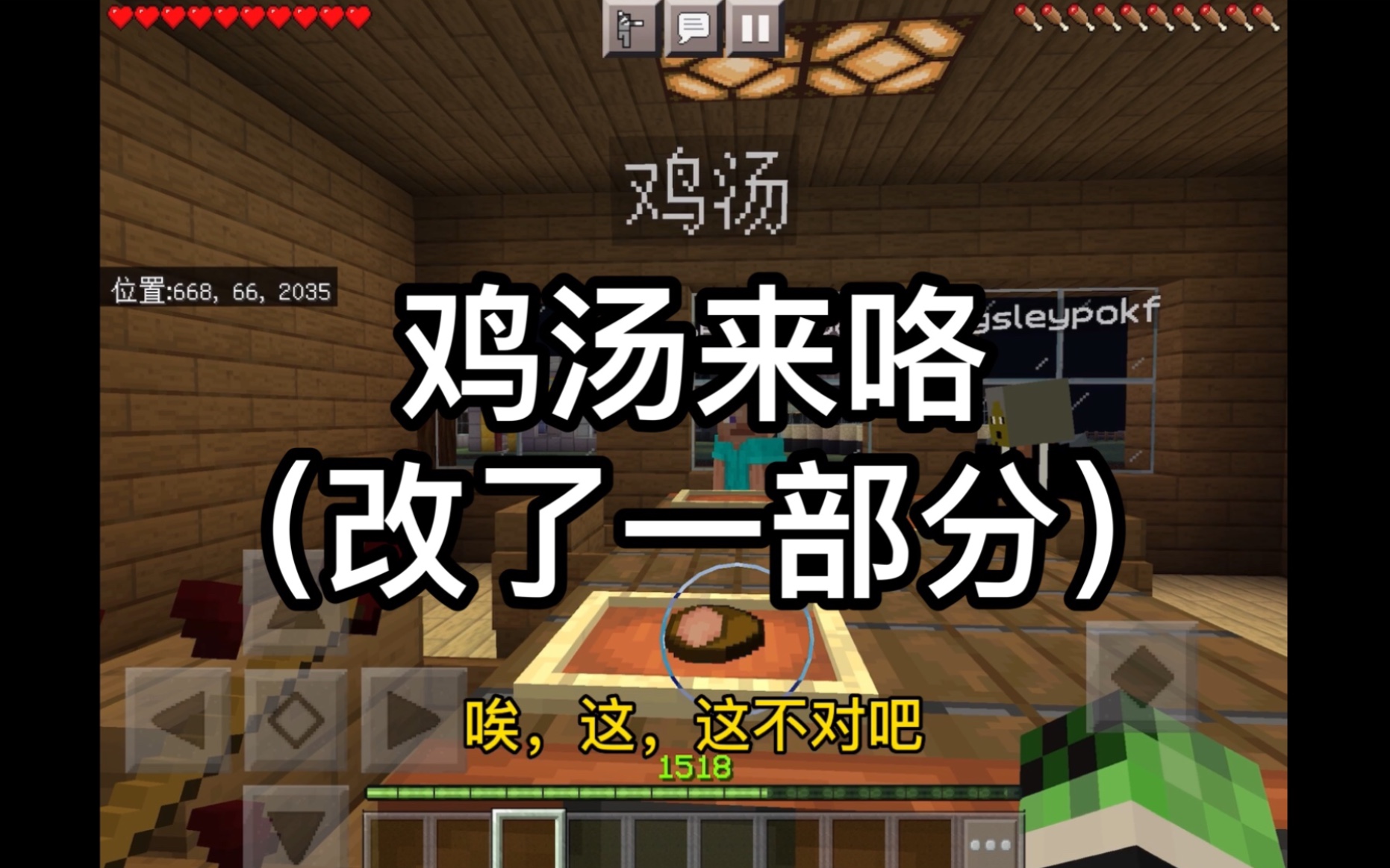 我的世界 鸡汤来咯 抓迷你特工