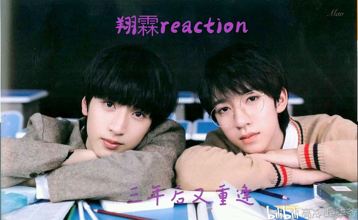 【翔霖reaction】小熊和小兔子的愛情故事