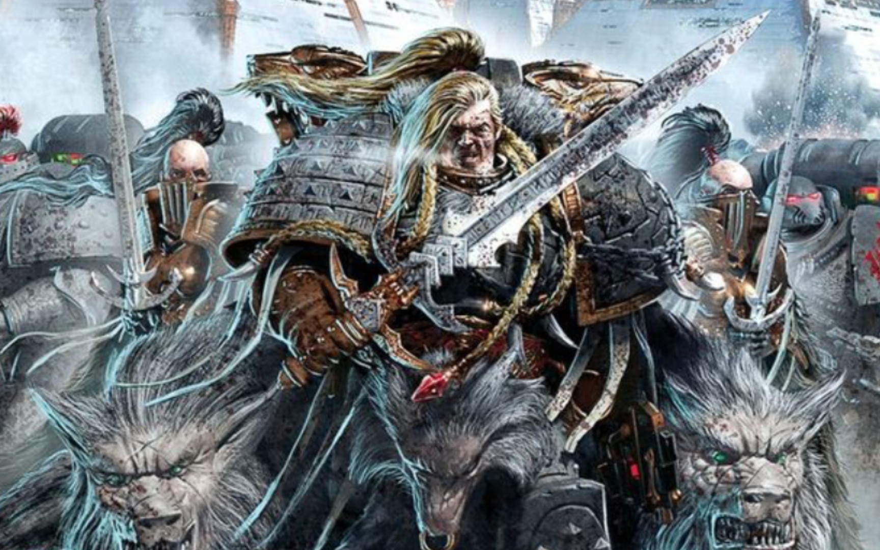 荷鲁斯叛乱:军团 狼王怒锤脸黑纳垢魔