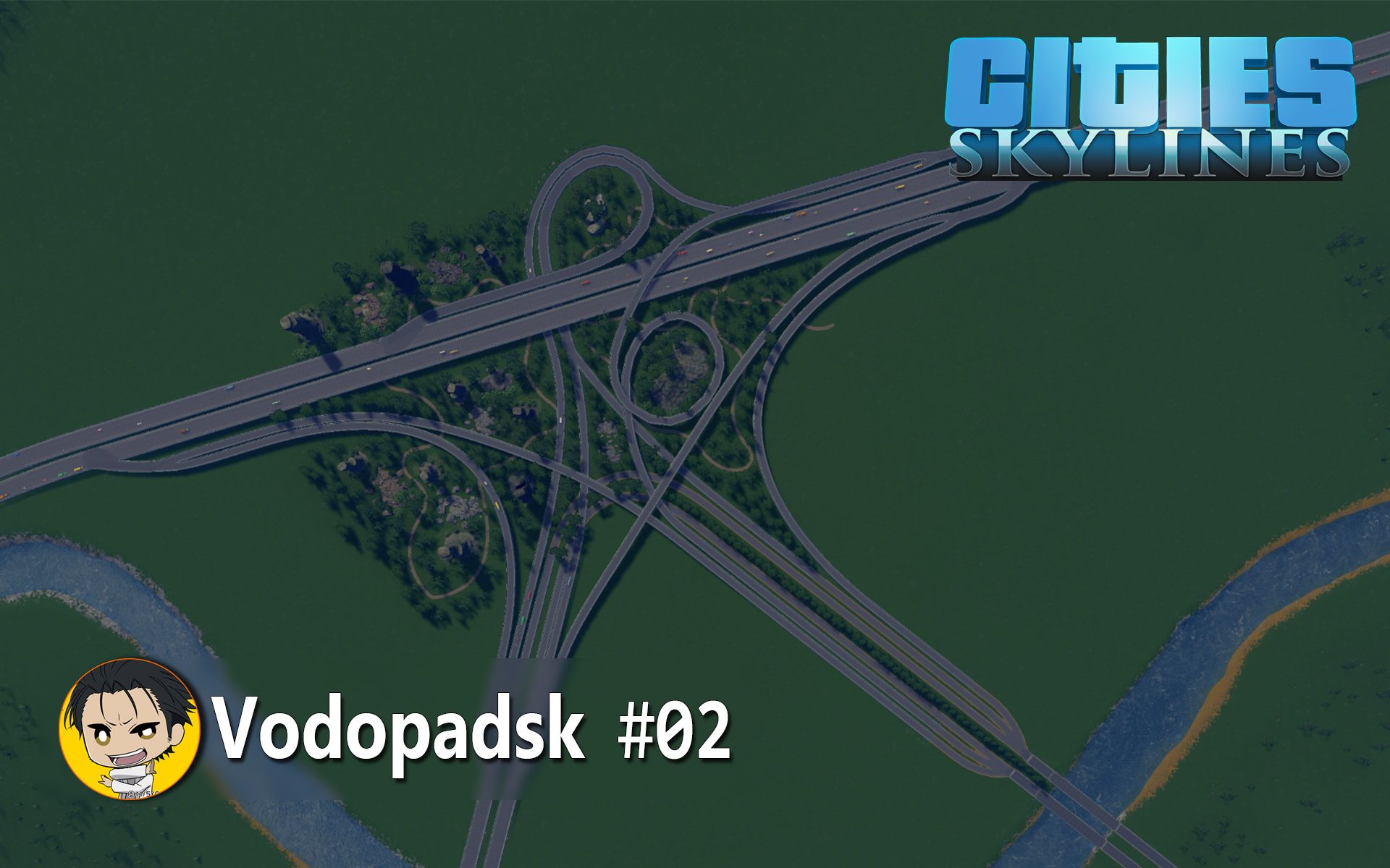 都市天际线瀑布城vodopadskep2各种立交