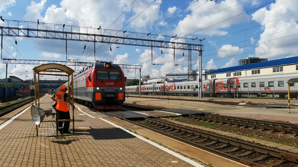 俄罗斯铁路顿河畔罗斯托夫主站随拍