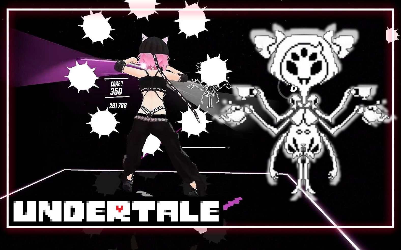 [图]【节奏光剑】传说之下 蜘蛛舞 - Undertale Spider Dance