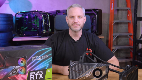 华硕ASUS ROG-STRIX-LC-RTX3080TI-O12G-GAMING 一体式水冷显卡开箱！_