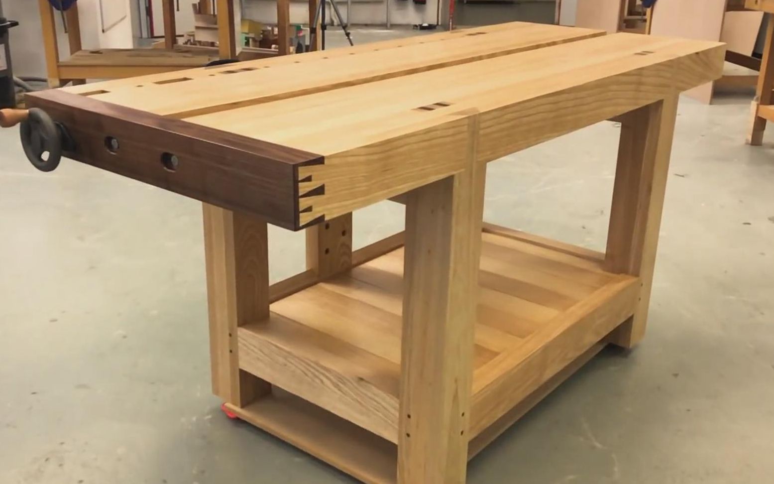 制作木工桌-2 building a roubo workbench part 2