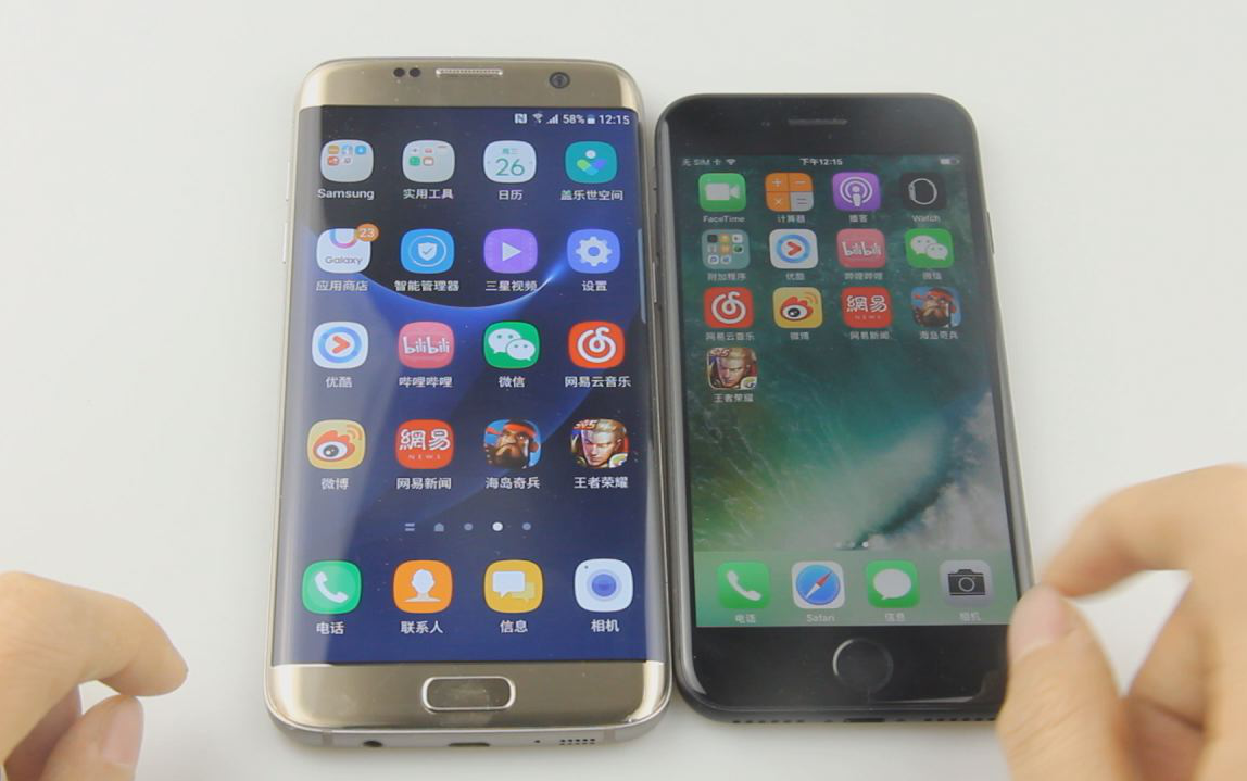用了一年的三星S7 Edge对比iPhone7,结果有点意外