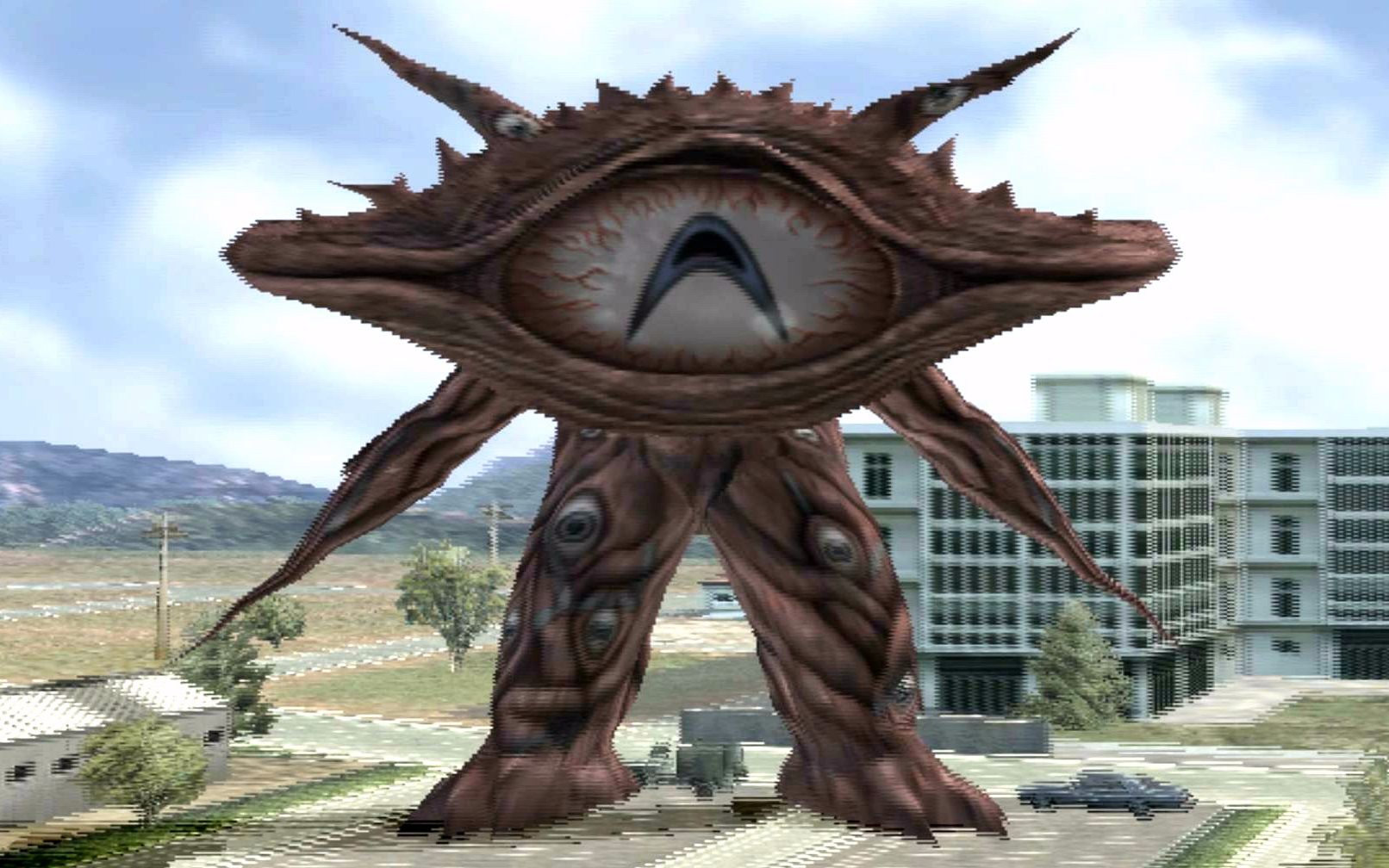 奥特曼格斗进化3:艾斯奥特曼vs会笑的大眼怪,艾斯仿佛遇到了克星