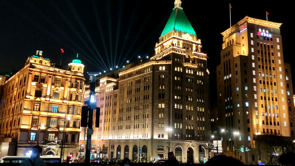 2020-2021上海外滩跨年灯会(末尾