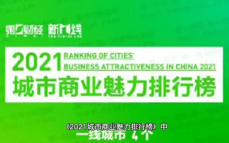 2021城市排行榜出炉!安徽表现如何?哔哩哔哩bilibili