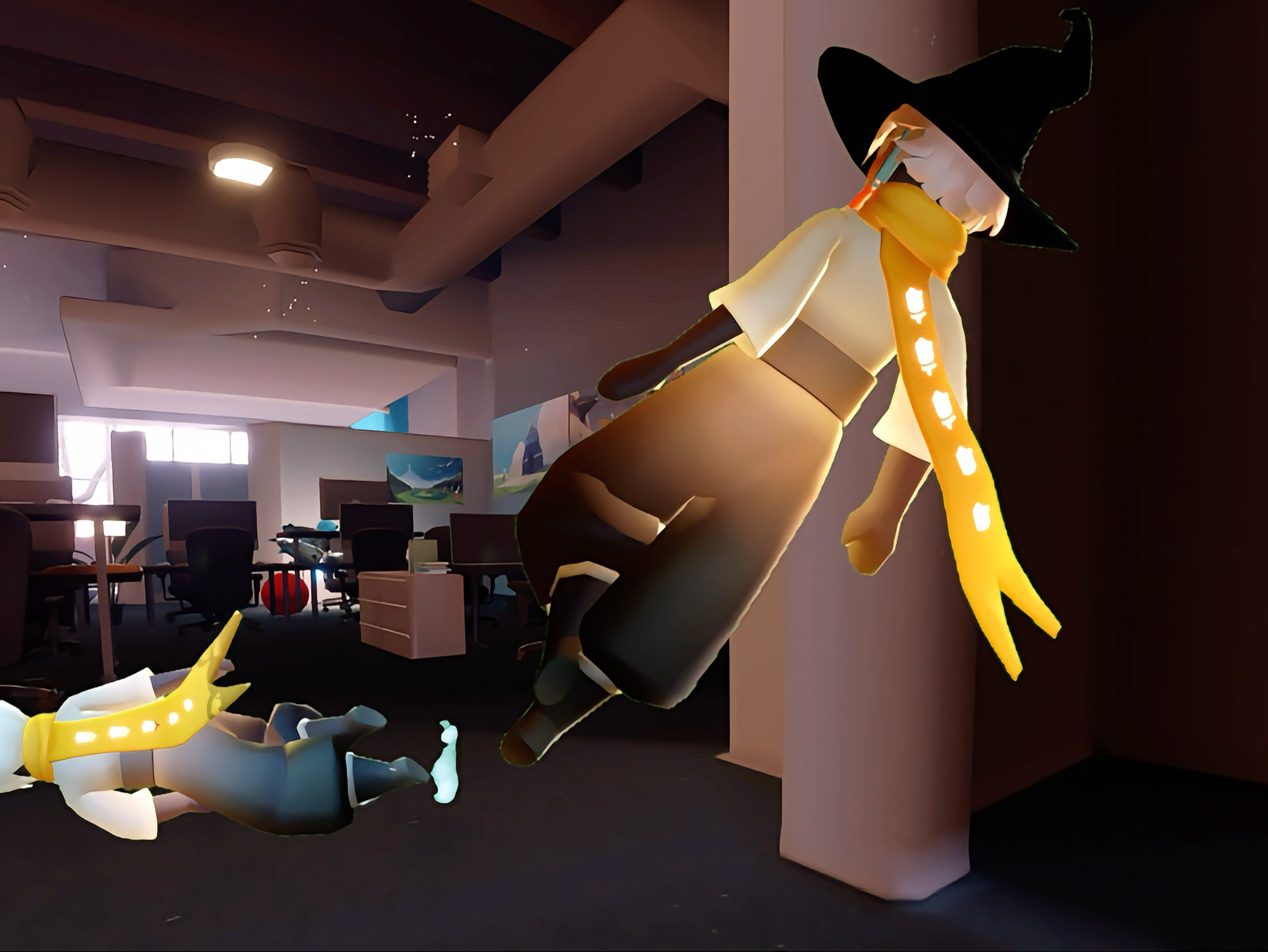 谁噗哧在光遇办公室里了?味这么大?