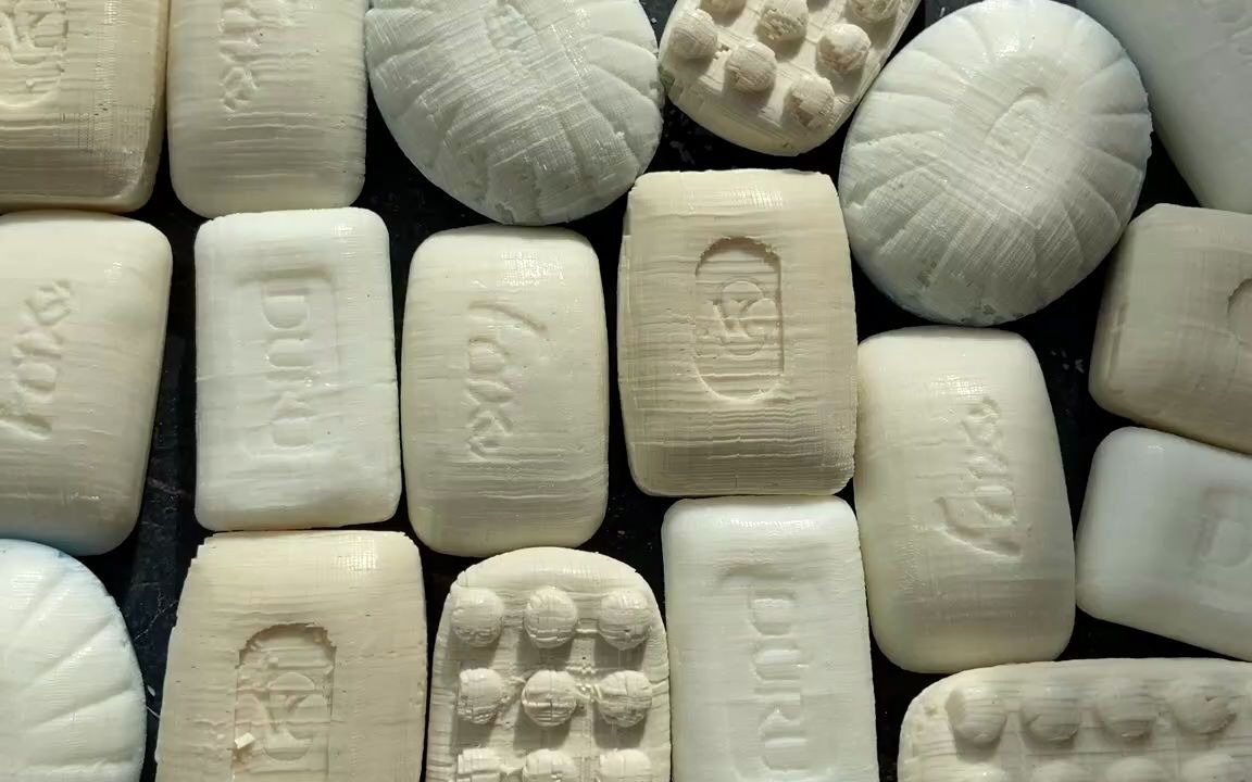 全都是白色的马赛克皂哦