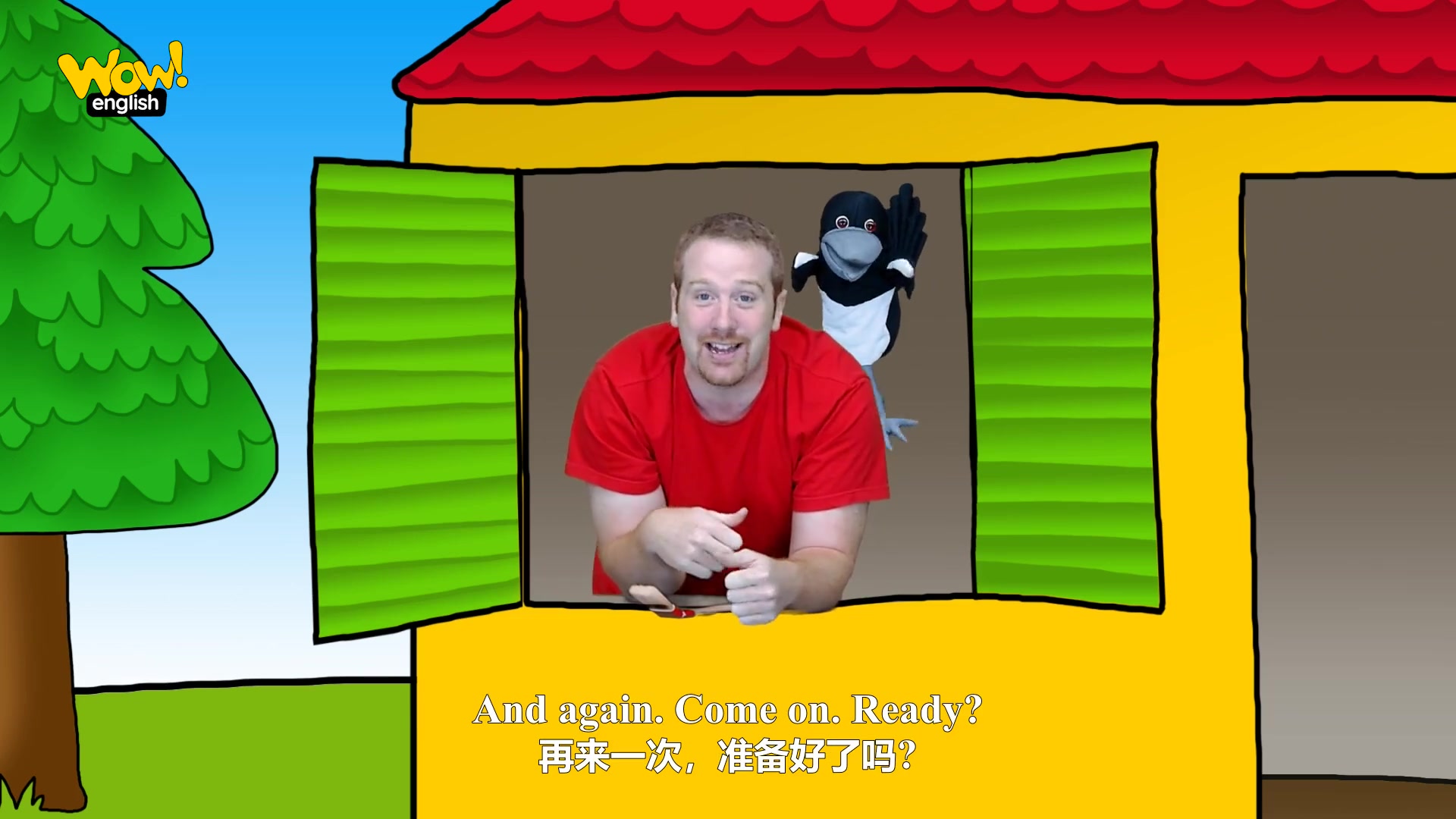 【第一辑yellow book】wow english 故事01:你好,我们开始吧!