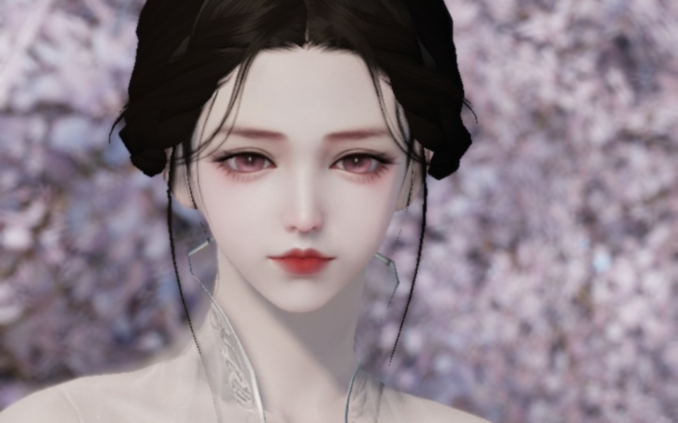 【鲸鱼】天涯明月刀手游成女捏脸 锦瑟 //为了这个发型转了成女,我
