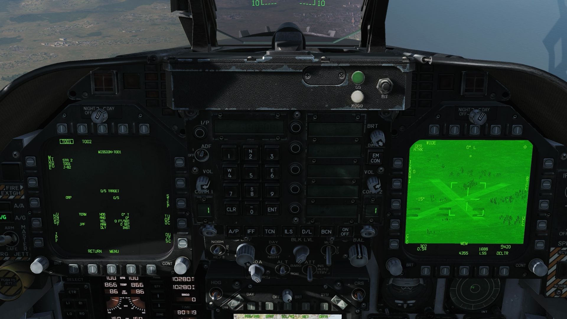 DCSWorld F/A-18C新版本JDAM/JSOW多目标攻击演示_哔哩哔哩_bilibili