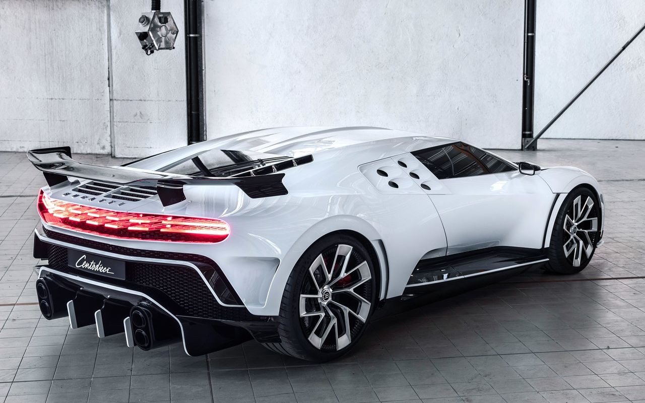 6千万!布加迪发布全新超跑centodieci 限量10台!