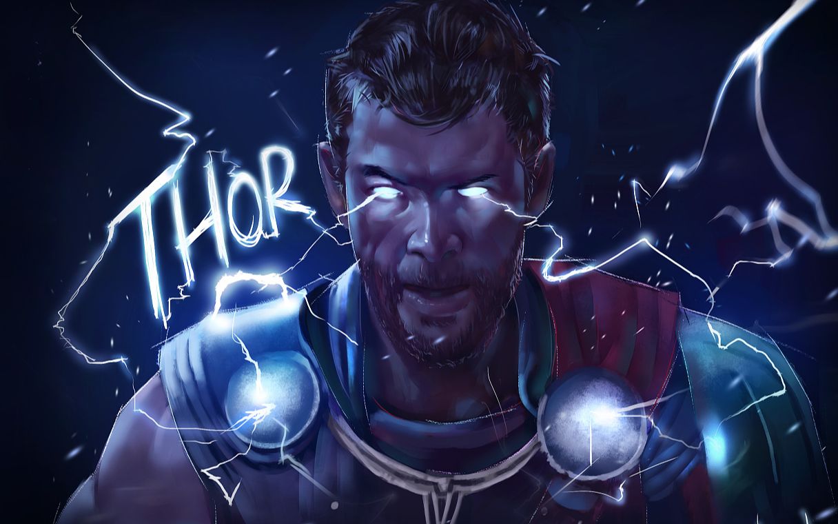 雷神混剪"我随风暴而来,带来诸神的愤怒"