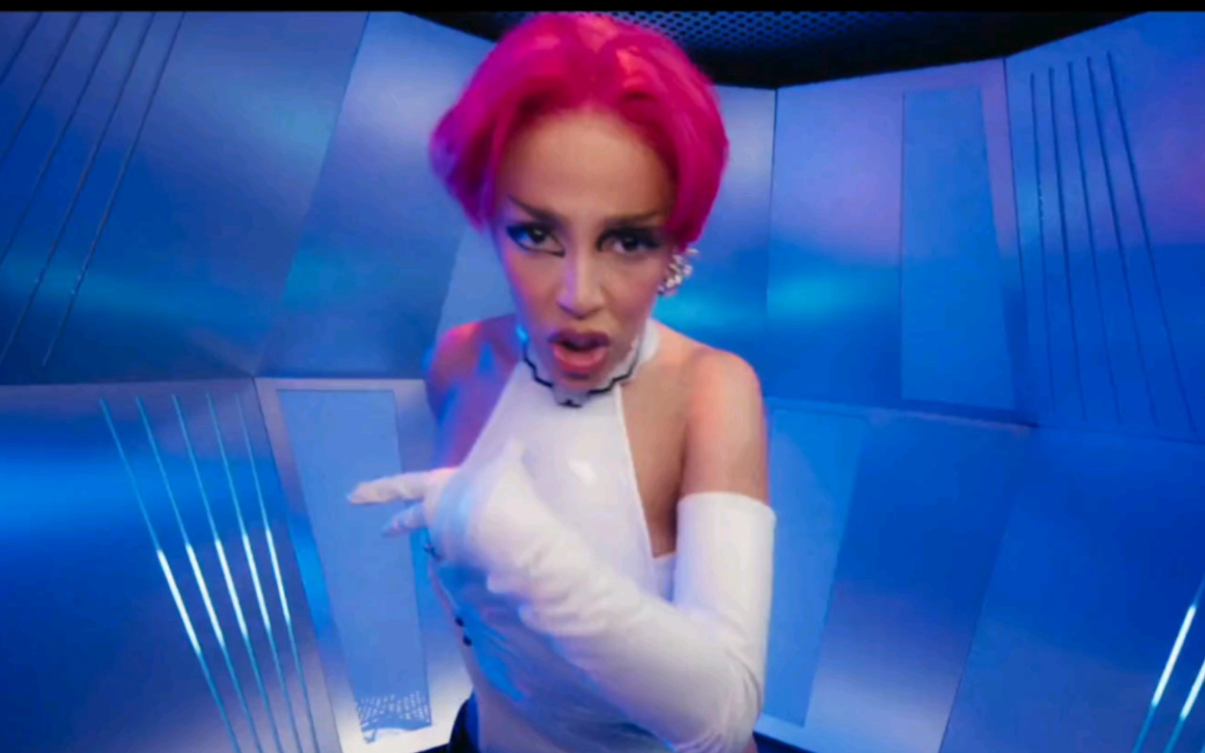 当豆荚猫dojacat每唱一次getintoityuh就加速