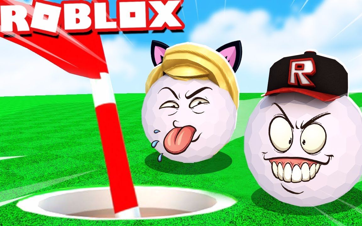 ROBLOX高尔夫模拟器:我变成了一颗高尔夫球?面面解说哔哩哔哩bilibili