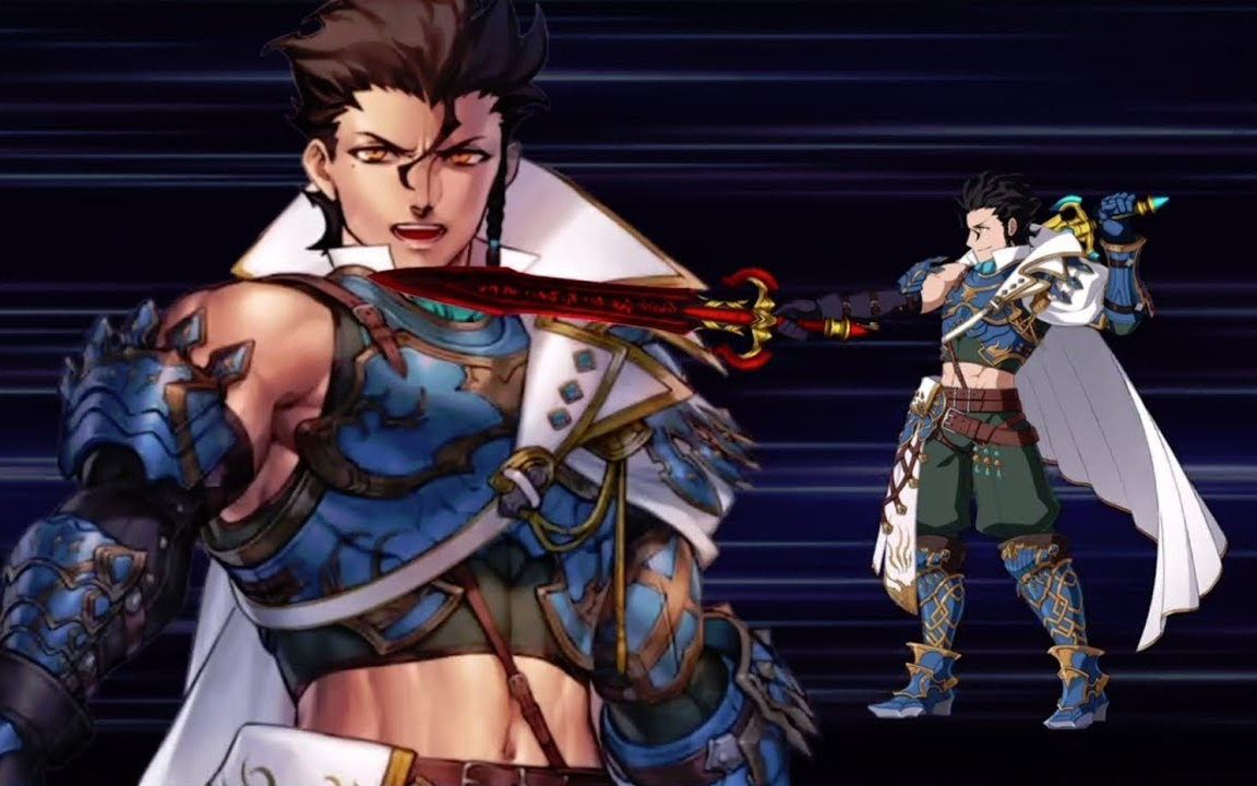 fgo迪尔姆德奥迪纳saber宝具动画ex攻击模组