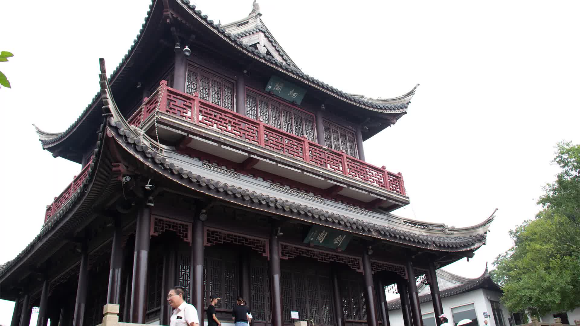 偌龙说:江苏常熟虞山公园剑阁风景园区打卡照片集