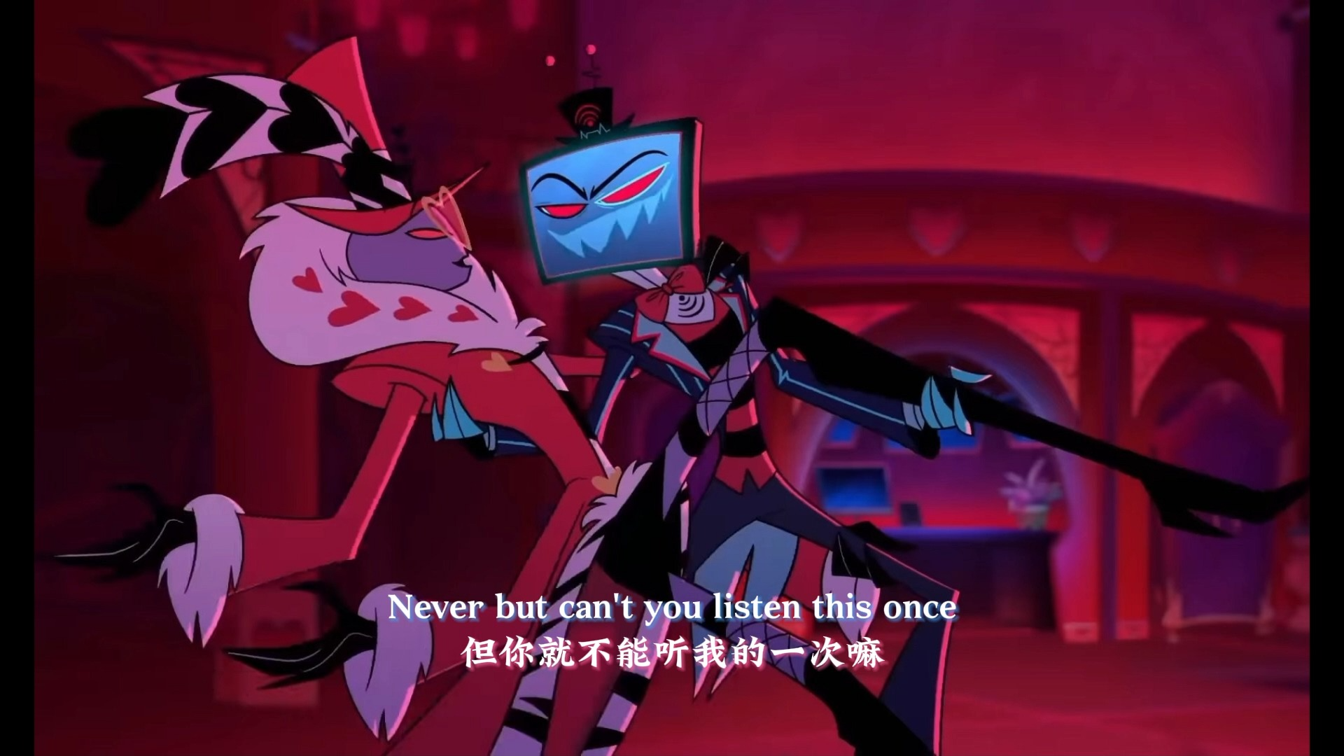 【地狱客栈/ai cover】fine(反正就是双v唱歌吵架然后vox求婚了/vox